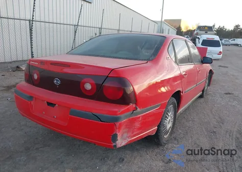 2000 Chevrolet Impala из США, поврежденный, VIN 2G1WF52E6Y9366571